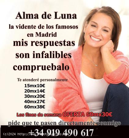 ALMA DE LUNA LA VIDENTE DE LOS FAMOSOS