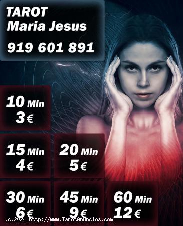  Tarot Barato - 3€ 10 min con Maria Jesus 