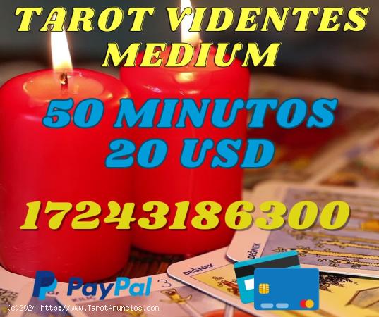  Aclara tus dudas con tarot y vidente las 24 horas  