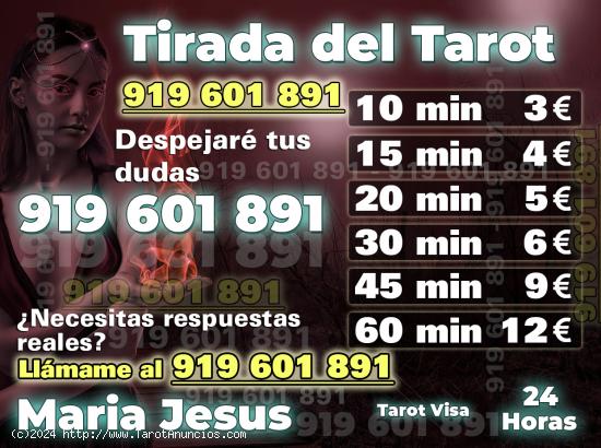  3€ 10 min - Salud - Dinero - Amor / El Tarot tiene las respuestas 