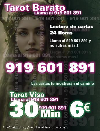  30 Min - 6 €  Tarot Barato - Dinero Amor Prosperidad 