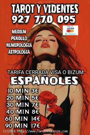  Tarotistas españolas 40 minutos 8€ 