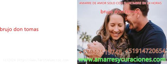  AMARRES DE AMOR 100 GARANTIZADO 