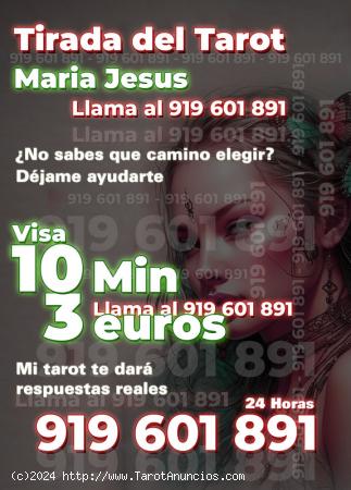  Tarot Barato - 3€ 10 min con Maria Jesus 