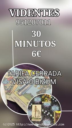  Tarot profesional visá barata 20 min 5€ 951207011 