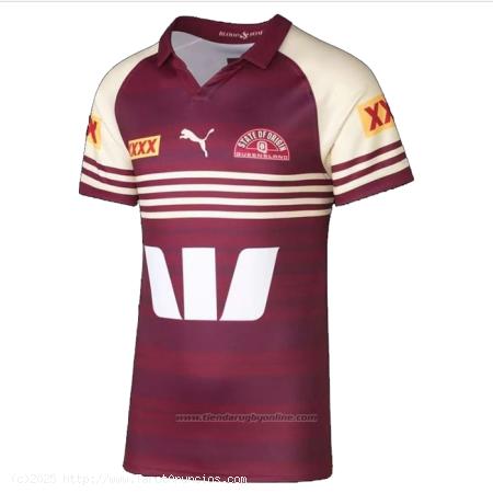  camisetas rugby Queensland Maroons 