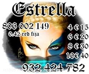  Tarot económico 806 -002-149 - 0,42/0,79 cm y visa 933 800 803 